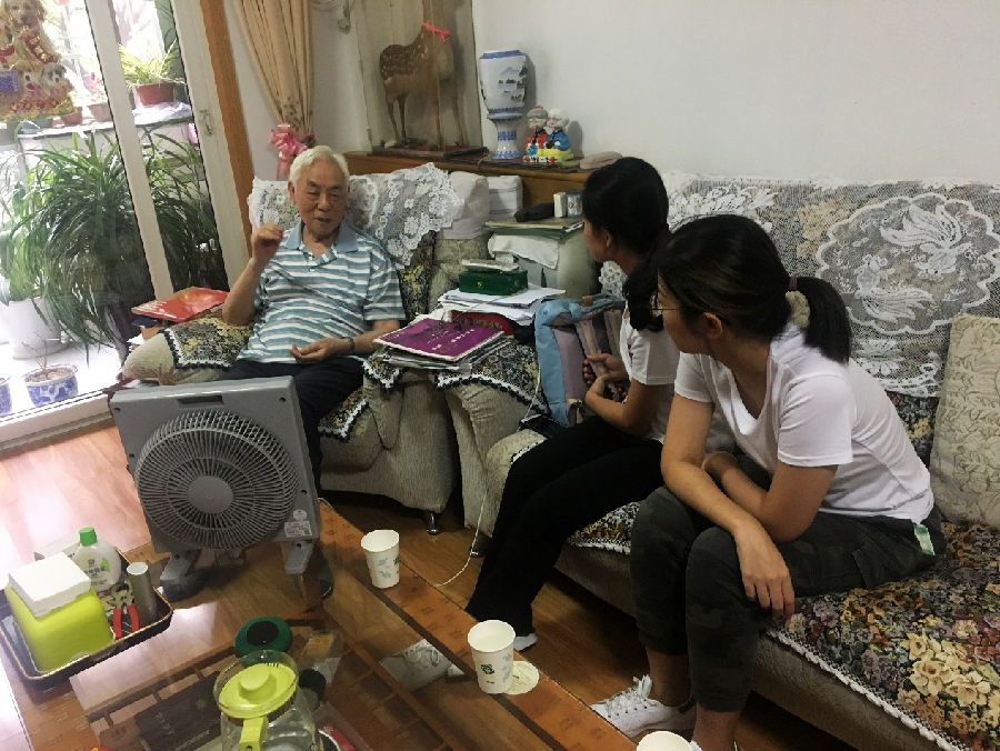 师恩不忘薪火相传能动系研究生拜访吕崇德老师